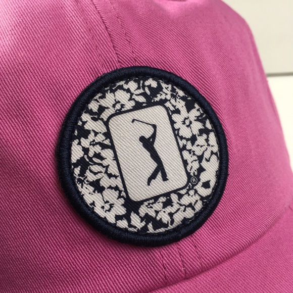 Women’s pink PGA classic cap hat one size fit - Picture 4 of 6